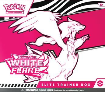 white flare pokemon card set Pack Catch'em All Central this release embodies the elemental clash of fire and lightning a showcase of vivid design and premium Japanese print quality that makes each pack a collectors thrill. Pokmon Trading Card Game: Scarlet