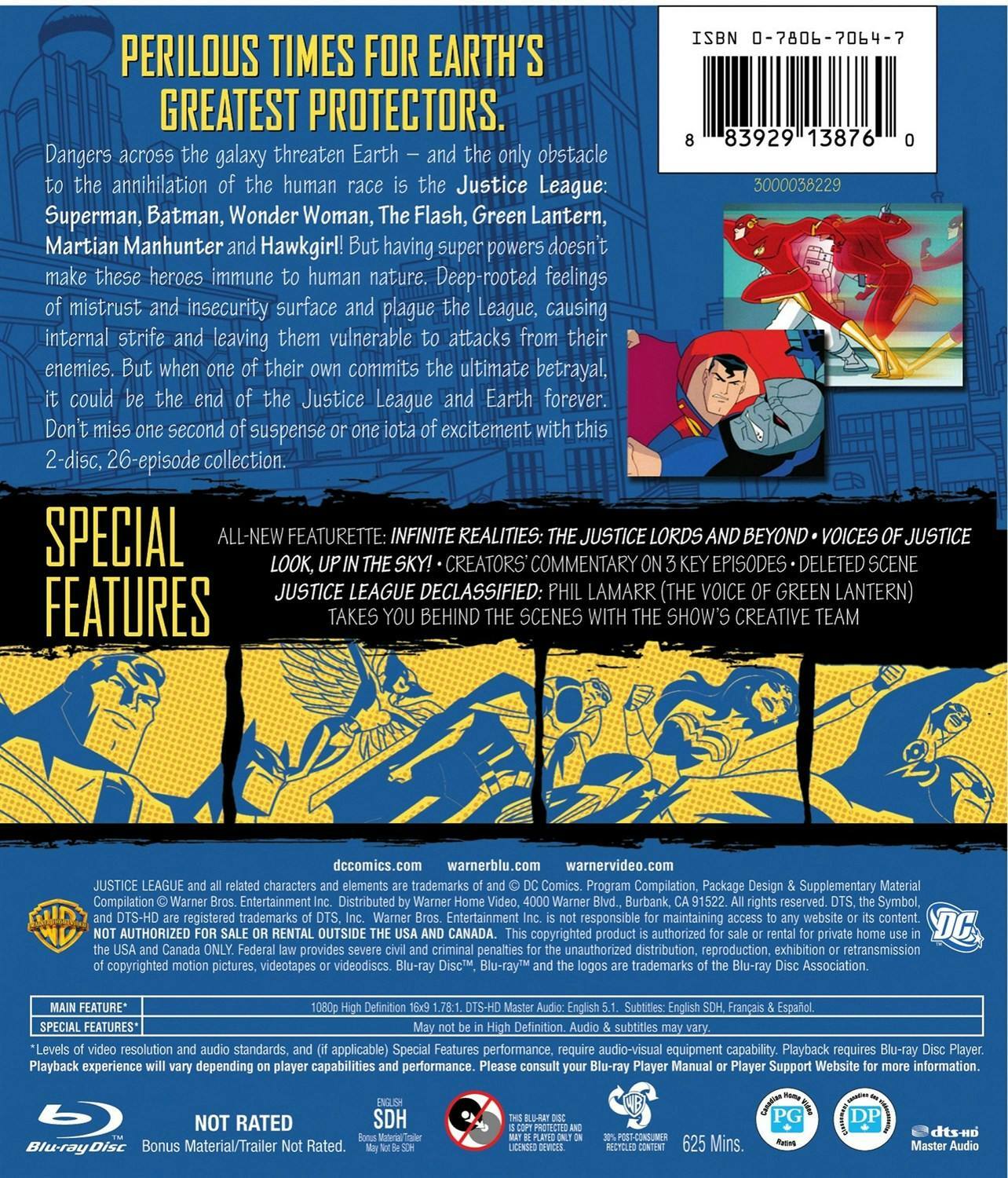Back. Justice League: Season 2 [Blu-ray].