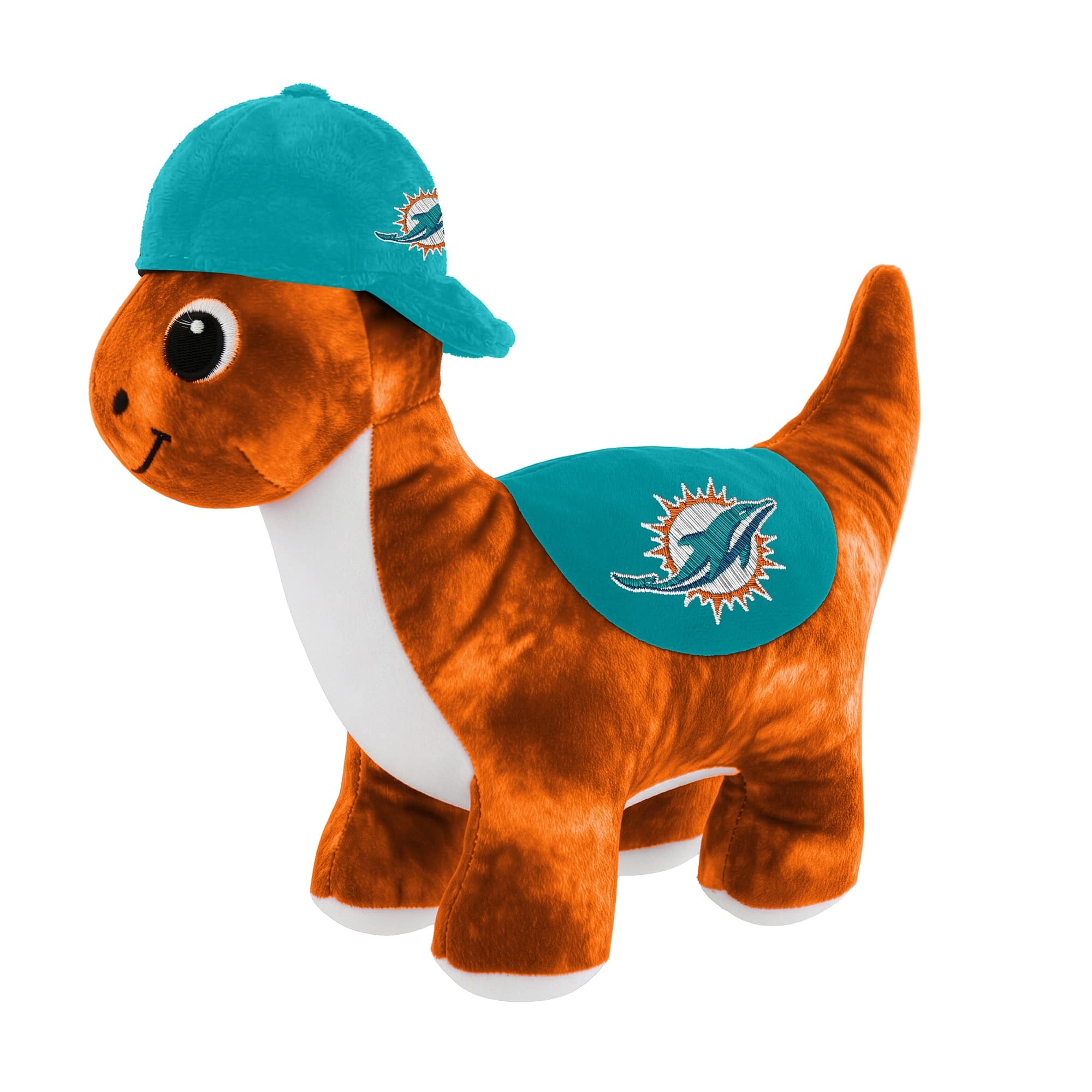 Sporticulture - Miami Dolphins Huddle Plush Fanasaur - Multicolor