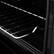 Alt View 13. ZLINE - 30 in. Convection Double Wall Oven w/ Air Fry and Self Clean w/ White Matte Doors - Stainless steel.