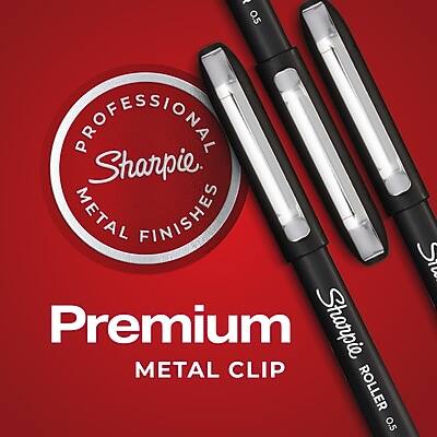 PROFESSIONAL Sharpie  
METAL FINISHES  

Premium  
METAL CLIP  

Sharpie ROLLER 0.5