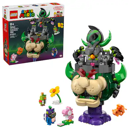 SUPER MARIO
LEGO
INTERACTIVE FIGURES
9+
72042
Prince Fiorian & Castle Bowser
1251 pcs/pzs