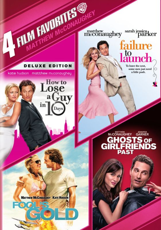  Matthew McConaughey: 4 Film Favorites [4 Discs] [DVD]