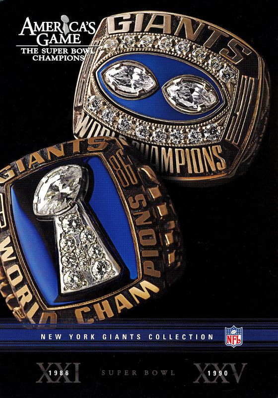 New York Giants Super Bowl Rings