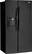 Angle. LG - 26.2 Cu. Ft. Side-by-Side Refrigerator with Thru-the-Door Ice and Water - Black.