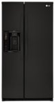 Front Zoom. LG - 26.2 Cu. Ft. Side-by-Side Refrigerator with Thru-the-Door Ice and Water - Black.