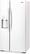 Left Zoom. LG - 22.1 Cu. Ft. Side-by-Side Refrigerator with Thru-the-Door Ice and Water - White.