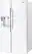 Left. LG - 26.2 Cu. Ft. Side-by-Side Refrigerator with Thru-the-Door Ice and Water - White.