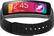 Front Standard. Samsung - Band for Gear Fit Smart Watches - Black.