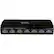 Front. StarTech.com - 7-Port USB 3.0 Hub - black.