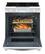 Alt View 1. Whirlpool - 30 in. Wide 4 burners 5.0 cu. ft. Smart Freestanding Slide-In Gas Range with Air Cooking Technology and Steam Clean - White.