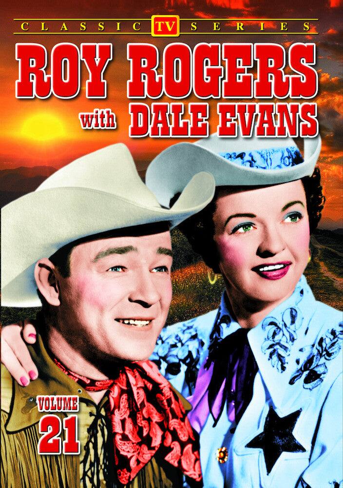 Front. Roy Rogers With Dale Evans, Volume 21 - DVD.