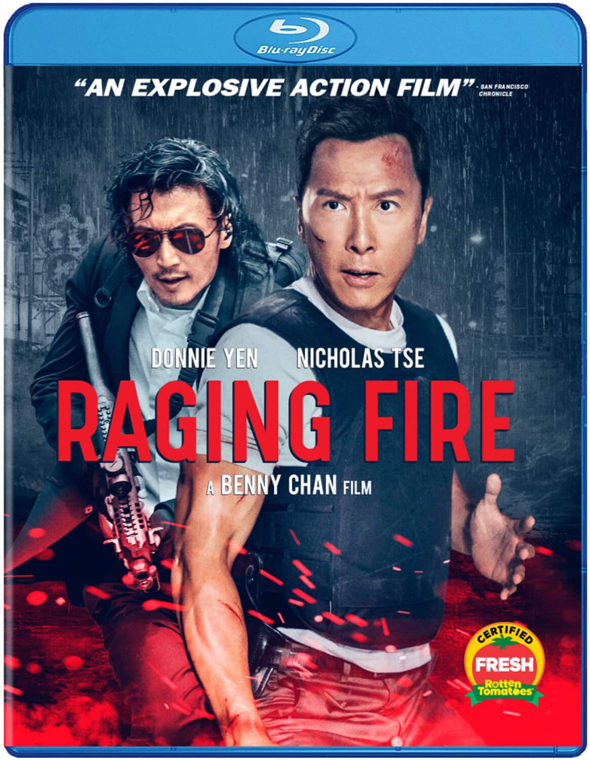 Front. Raging Fire  - BLU-RAY.