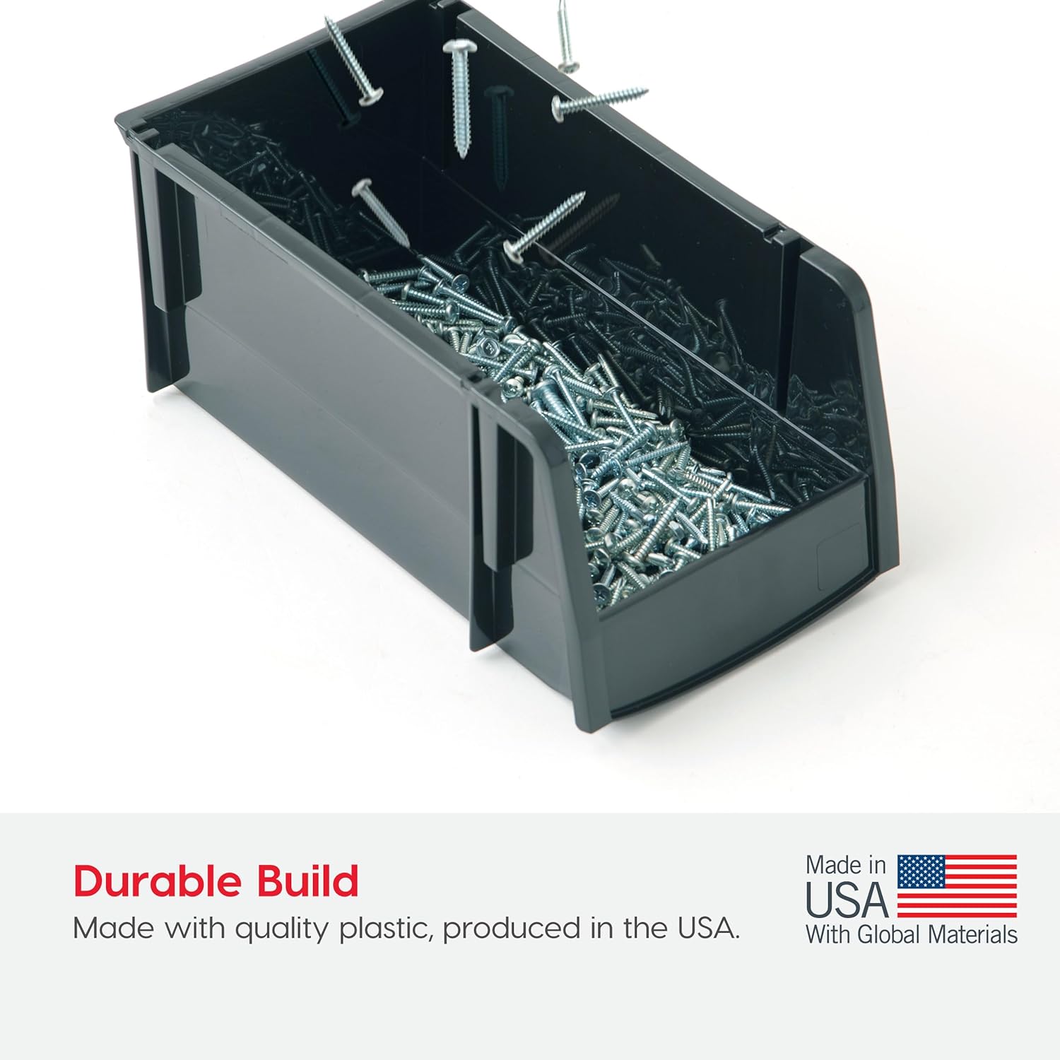 IRIS USA Modular Stacking Bin Black Bins - Best Buy