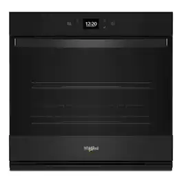 Whirlpool - 30" Smart Built-In Single Electric Wall Oven with Air Fry - Black