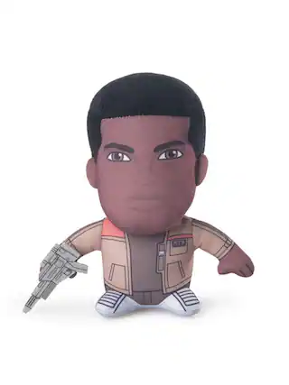 Front. Star Wars - Comic Images Star Wars The Force Awakens Finn Super Deformed Plush - White.