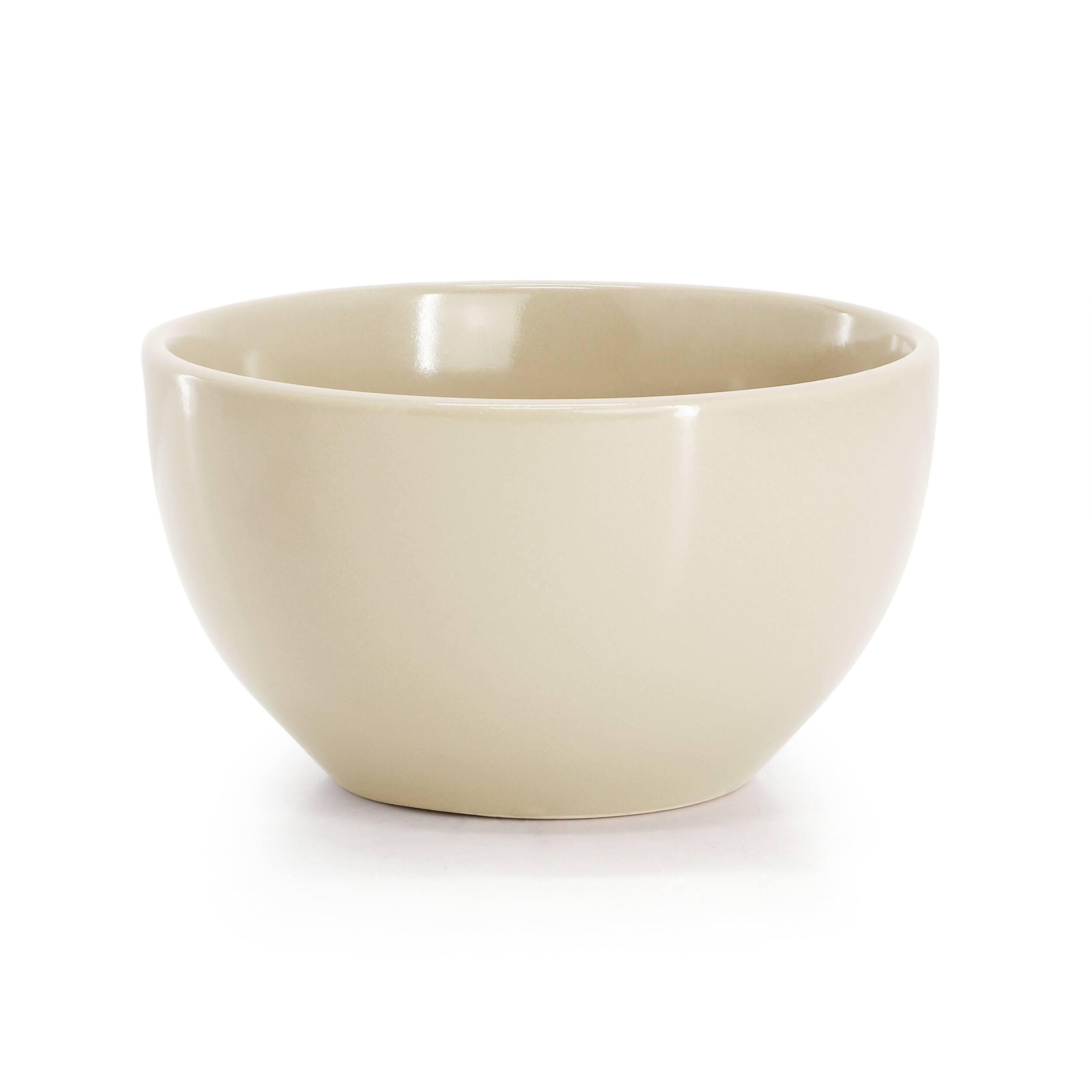 Alt View 3. Gibson - Gibson Home Everyday Plus 12 Piece Stoneware Dinnerware Set in Cream - Cream.