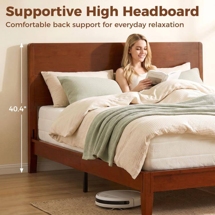 Supportive High Headboard  
Comfortable back support for everyday relaxation  
40.4"