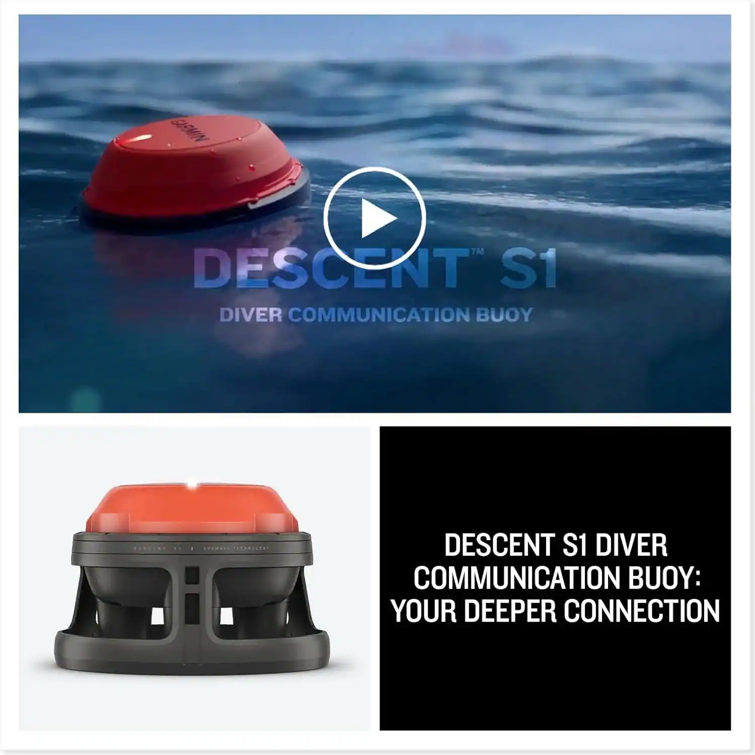 DESCENT™ S1 DIVER COMMUNICATION BUOY: YOUR DEEPER CONNECTION