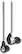Front Standard. Shure - TruAcoustic Microspeaker Earphones - Black.
