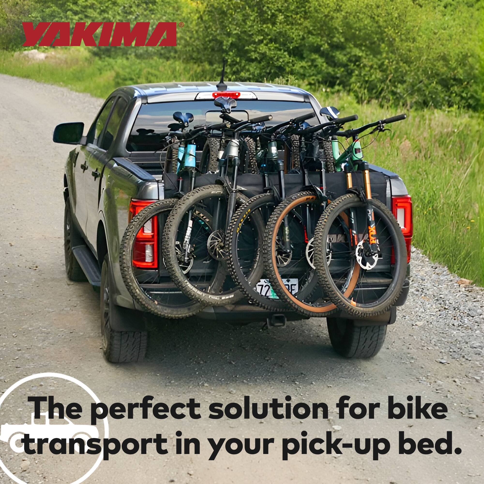 YAKIMA 72 F

The perfect solution for bike transport in your pick-up bed.