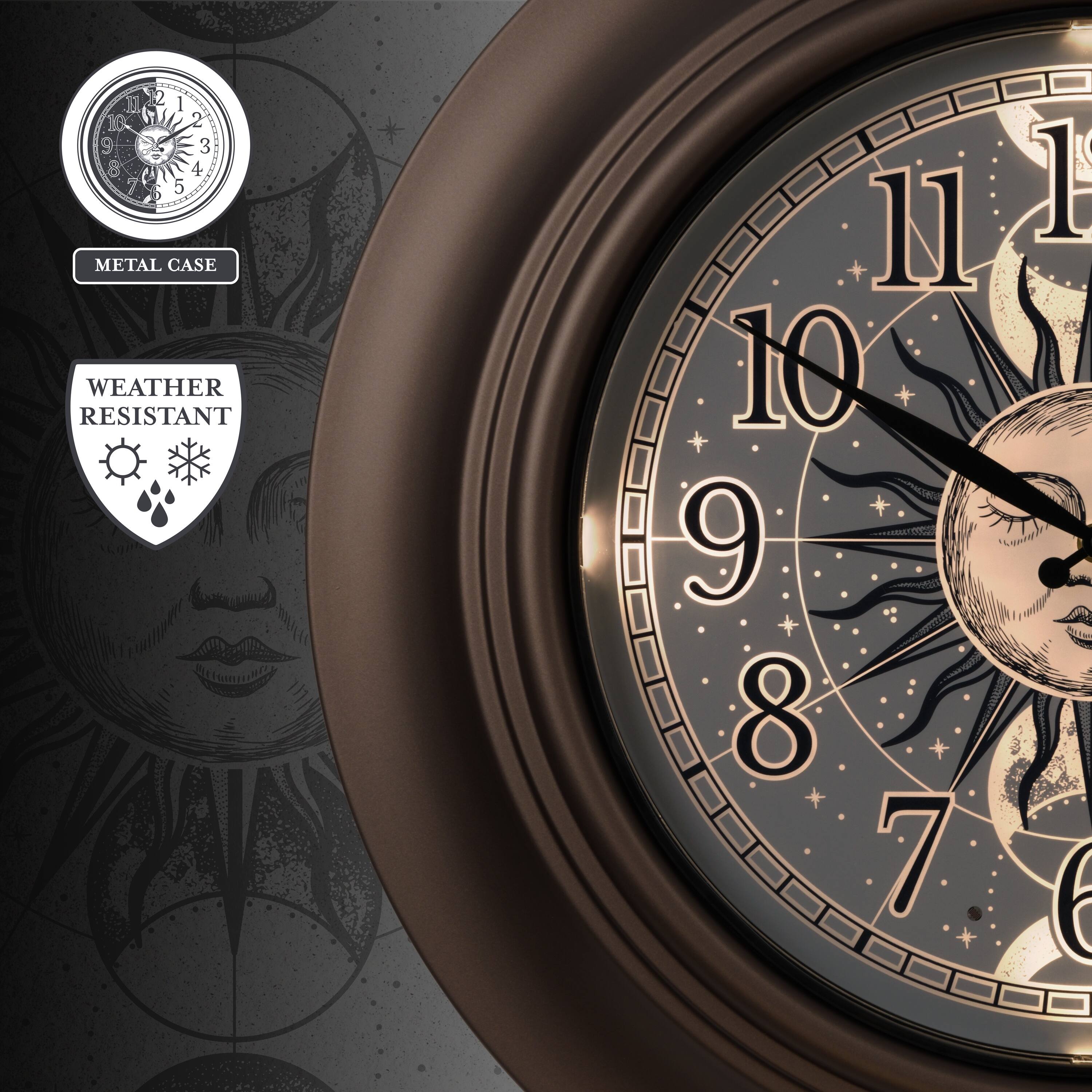 METAL CASE WEATHER RESISTANT