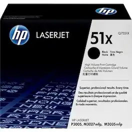 HP - 51X High-Yield Toner Cartridge - Black