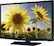 Left. Samsung - 24" Class (23-5/8" Diag.) - LED- 720p - HDTV - Black.