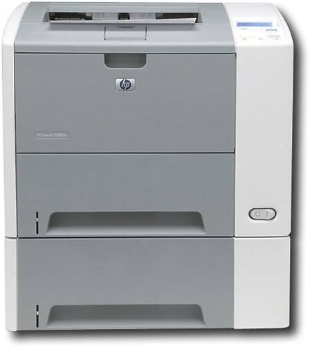 Front Standard. HP - Network-Ready Laserjet Printer.