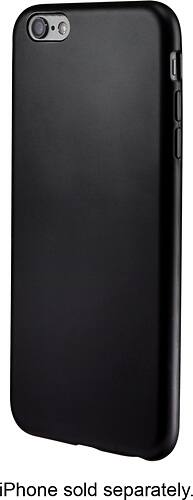Insignia™ - Case for Apple® iPhone® 6 Plus - Black - Larger Front