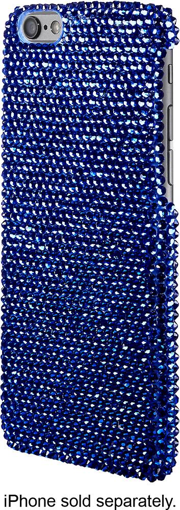 Front. Insignia™ - Rhinestone Case for Apple® iPhone® 6 - Blue.