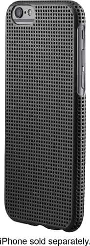 Insignia™ - Soft Shell Case for Apple® iPhone® 6s - Black - Larger Front