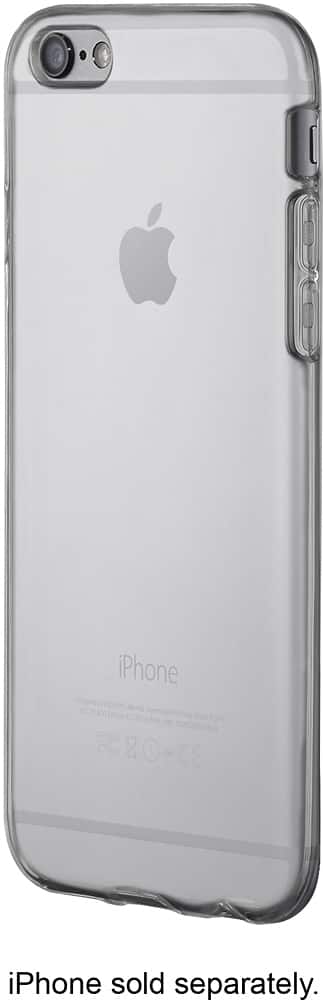 Front. Insignia™ - Case for Apple® iPhone® 6 - Clear.