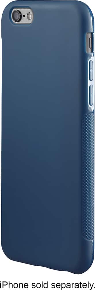 Front. Insignia™ - Case for Apple® iPhone® 6 - Moroccan Blue.