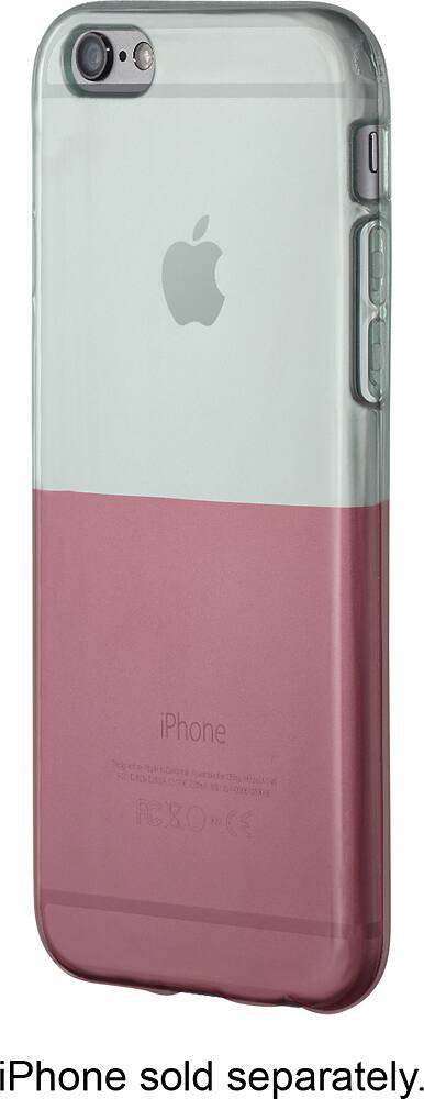 Front. Insignia™ - Translucent Case for Apple® iPhone® 6.