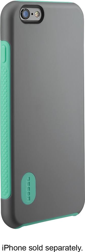 Best Buy Modal™ Dual Layer Case For Apple® Iphone® 6 Plus Gray Green