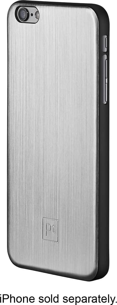 Front. Platinum™ - Case for Apple® iPhone® 6 Plus - Silver.
