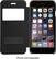 Alt View 3. Platinum™ - Flip Case for Apple® iPhone® 6 - Black.