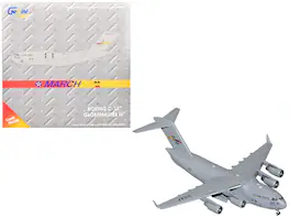 GeminiJets - McDonnell Douglas C-17 Globemaster III 452nd AMW March ARB USAF Gemini Macs Series Diecast Model 1/400 Airplane - Gray