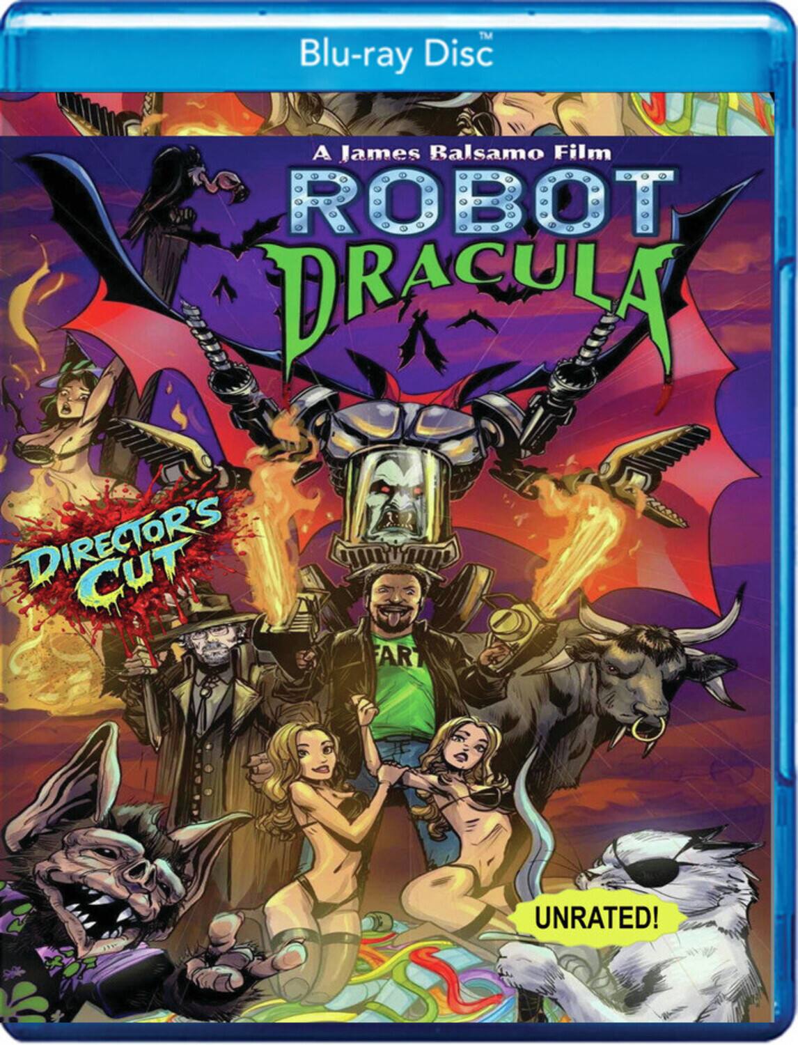 Front. Robot Dracula Director's Cut   - BLU-RAY.