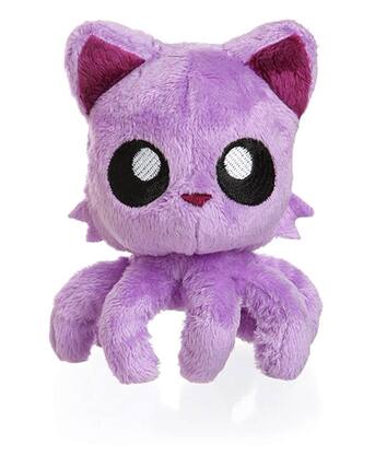 Front. Tentacle Kitty - Tentacle Kitty Little Ones 4 Inch Plush | Purple - Purple.