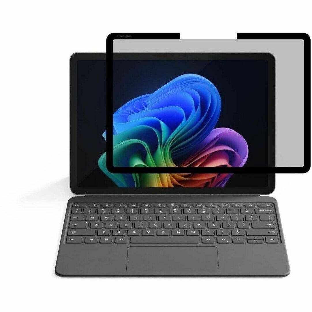 Alt View 1. Kensington - Kensington MagPro Elite Magnetic Privacy Screen Filter for Surface Pro 12" - For 12" Notebook - Glare Resistant - Black.