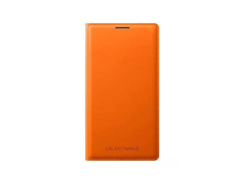 Samsung - Galaxy Note 3 Flip Case I Color: - Burnt Orange