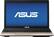 Front Standard. Asus - 15.6" Laptop - 8GB Memory - 750GB Hard Drive - Mocha.