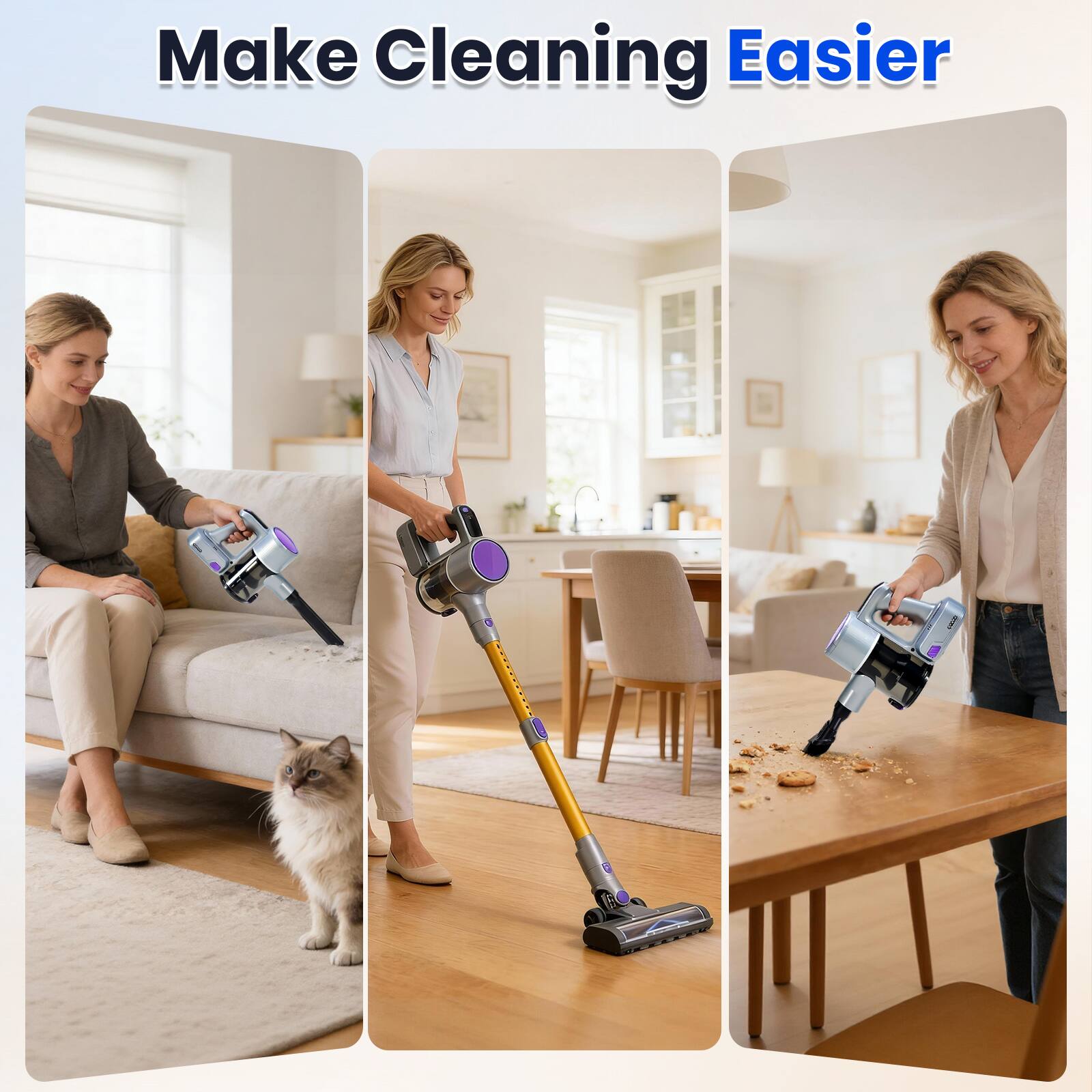 Make Cleaning Easier