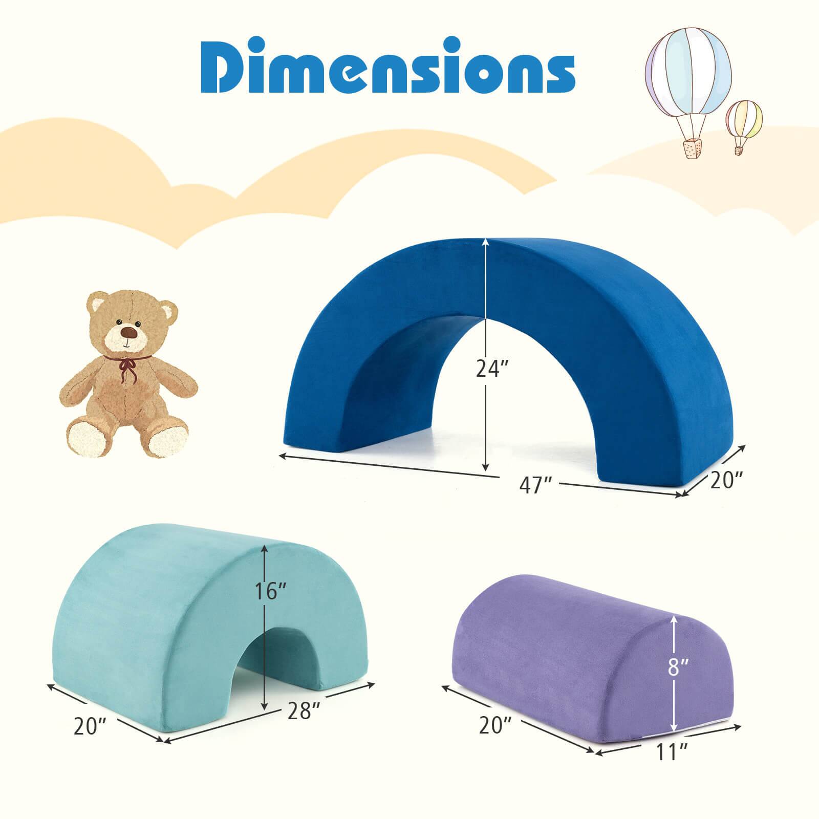 Dimensions

- 24" x 47" x 20"
- 20" x 28" x 16"
- 20" x 11" x 8"