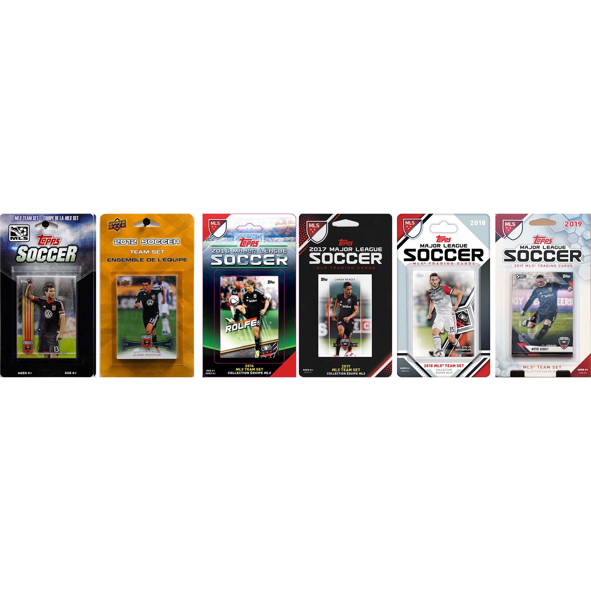 C&I Collectibles - D.C. United Trading Cards Team Sets - Multicolor price history on PriceWatchPro