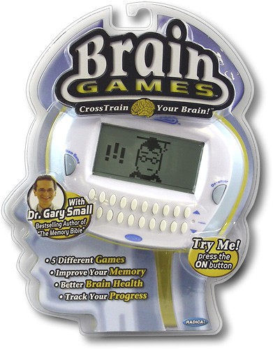 Radica Brain Games Handheld Electronic Game Memory I7038 for sale online