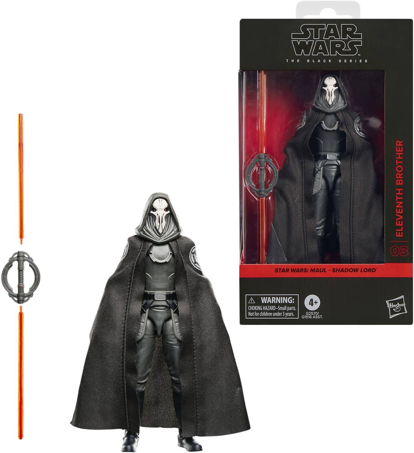 Star Wars: Maul - Shadow Lord - Black Series - Eleventh Brother Action Figure - COLLECTIBLES