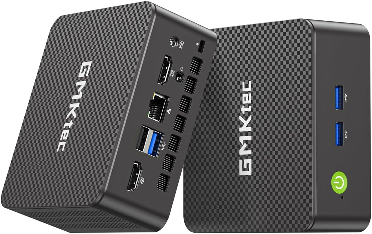 GMKtec G3S Mini PC, Intel N95 3.4GHz, 8GB RAM 256GB SSD, VESA Mount ...